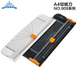 MATS Office Supplies Desk Accessories A4 Paper Cutter Slide Cotting Machine Tools Black with Ruler