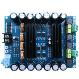 مكبرات الصوت XHM641 TPA3116D2 DC12V 24V 150W X 2 O Digital High Power 2 Carnels Amplifier مع Boost Board G2010