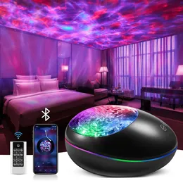Beyaz Gürültü Gecesi Bluetooth Music Skylight Star Işık Projektör Yatak Odası Çocuklar İçin
