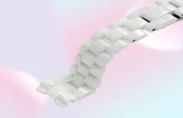 Watch Bands For J12 Ceramics Wristband High Quality Women039s Men039s Strap Fashion Bracelet Black White 16mm 19mm3101615