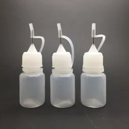 2024 10ml/3/5Pcs Needle Tip Bottle Translucent Applicator Bottles Glue Bottles for Painting Pointed Mouth Oil Bottle Makeup Tools Sure, here