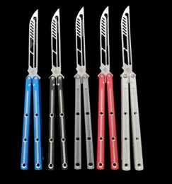 Nova versão Baliplus Kraken Butterfly Trainer Busenings Sistema canal balanço EDC Tool Knife Faca Flipper Xmas presente7010976