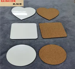 DHL Sublimation Blind Square Coaster Coaster MDF Holz DIY Customed Cup Pad Slip Isolation Pad Cup Matte Pad Getränk Halter Weiche H4768692