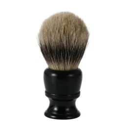24 mm Sagrada Familia Black/Nero Smoking Sintetico in fibra di resina manico di resina uomini spazzole a rasatura bagnata per un'esperienza di rasatura liscia e lussuosa