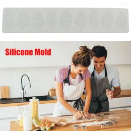 Baking Moulds Silicone Cake Fondant Molds Leaf Shape Chocolate Muffin Mousse Mould Tray Pastry Decoration Tools Kitchen Gadget