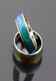 100PCS Fashion Mood Mood Rings Alling Rings يتغير اللون إلى درجة حرارتك تكشف عن مشاعرك المجوهرات الرخيصة للأزياء 1639203