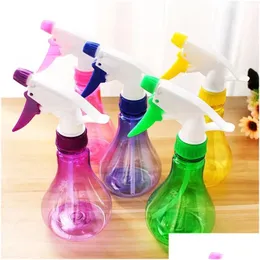 Hair Tools 200Ml Random Color Hairdressing Oil Head Spray Bottle Plastic Flower Watering Can Salon Barber Container Beauty Drop Delive Dhbvx