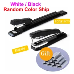 Stapler Long Rotate Arm Stapler Metal Special A3 A4 Sewing Machine Staple Lengthening Stapler Paper Stapling Office Stapler Bookbinding