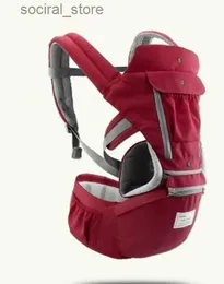 Taşıyıcılar Sırt Çantaları Bebek Hipease Kanguru Rucksack Mochila Nefes Alabilir Ergonomik Bebek Taşıyıcı Kalça Koltuk Bebek Sling Sarma L45