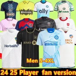 Fan and Player Version 24 25 Atlanta soccer jerseys 2024 2025 VELA CHIELLINI ACOSTA D.BOUANGA KAYE ROSSI FC Football shirts kids kit