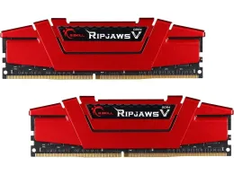 ステーションG.SKILL RIPJAWSVシリーズRED 64GB（2 x 32GB）288 DDR4 Intel XMP 2.0デスクトップメモリ​​モデルF43200C16Q32GVRB（高速配信）