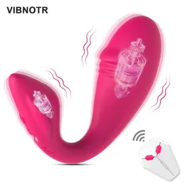2 Motors Wireless Vibrator Unterwäsche für Frauen GSPOT Klitoralstimulator Fernbedienung Vibrieren stiller Liebesgeische Sexspielzeug 240403