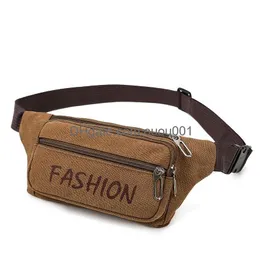 Сумки на открытом воздухе сумка для талии Uni Fanny Pack Fashion Men Men Canvas Messenger Shoder Drop Delive Sports на открытом воздухе DHVNB