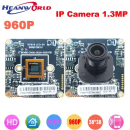 Cameras Heanworld IP Camera 960P 1.3MP Security Camera Module Mainboard HD Webcam P2P Network IP CCTV IP Cam Replace Chip XMEye