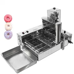 Donuts 2000W datorkontroll Elektrisk uppvärmning 4 rad Automatisk Donut Making Machine Auto Donut Maker