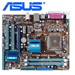 Moderbrädor ASUS P5G41TM LX Motherboards LGA 775 DDR3 8GB för Intel G41 P5G41TM LX Desktop Maining Systemboard SATA II PCIE X16 Används