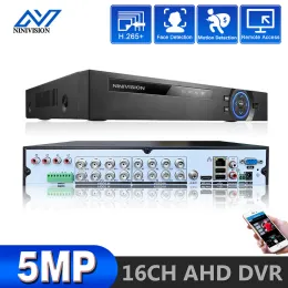 Регистратор H.265 6W1 H.265 4CH 8CH 16CH DVR NVR CCTV HybryDowy WideOreJestrator DVR P2P Widok WSparcie AHD/TVI/CVI/CVBS/Kamery IP NVR