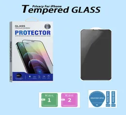 iPhone 14のフルカバープライバシースクリーンプロテクター14 Pro Max 11 12 13 Mini Anti Anti Tempered Glass XR XS 7 8 Plus Protective Film Wit6482197