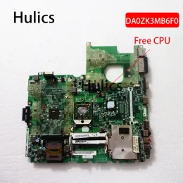 Motherboard hulics usada mbauq06001 mb.auq06.001 placa principal da0zk3mb6f0 placa -mãe para acer aspire 6530 6530g ddr2 placa principal