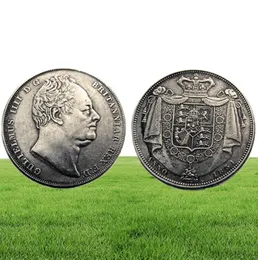 Grã -Bretanha William IV Proof Crown 1831 Copy Coin Home Decoration Acessórios98497766