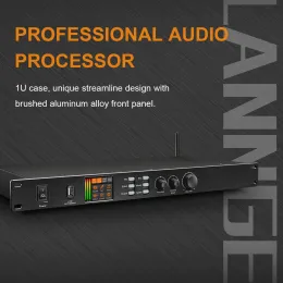 アクセサリーShenndare KTV Professional Digital Preefects 32ビットDSPオーディオプロセッサホームカラオケサウンドオーディオ効果システム