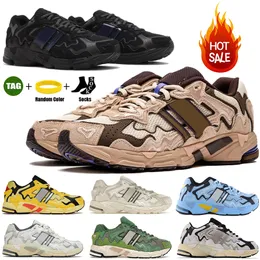 Кроссовки для мужчин Женщины Bad Bunny Response Classic Mens Designer Shose Sneakers Triple Black Boston Day Paso Fino Cream White Women Sport Trainers Sneaker