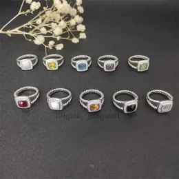 Роскошные обручальные кольца дизайнер Man Man Sopularry Men Men Eden Emerald Diamond Eternity Band в Silver 925 Платиновые кольца