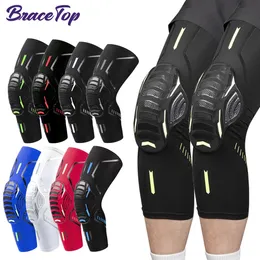 BraceTop 1 Pair Anti-collision Knee Pad Bike Cycling Protection Knee Basketball Adult Kids Sports Knee Pads Leg Covers Protector 240323