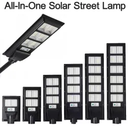 Solar Street Lamps Outdoor Lighting 3 Modi wasserdichte IP65 PIR Motion Sensor LED Gartenlichter im Freien Street Ligning LL