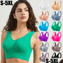 Bra de esportes de roupa íntima ativa para mulheres em tamanho grande sem anéis de aço Y Reunning Beautif Back Colet Fiess Running Yoga Drop Deliver Otsny