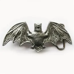 Wholesale Retail Distribute Vintage Style 3D Cut Out Bat Belt Buckle also Stock in the US 240401