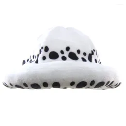 Party dostarcza Brdwn Cosplay Trafalgar Law Presty Cap Soft Plush Hat Valizie