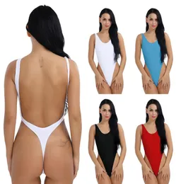 Ny bikini stor storlek baddräkt sexig en bit baddräkt halter thong beachwear push high monokini bad set1258142