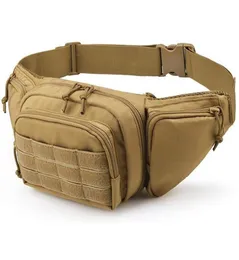 Tactical Saco de bolsa de pistola do coldre do exército Fanny Pack Sling Bags de ombro ao ar livre assassino de peito