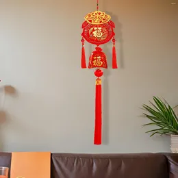 Dekoracja imprezy 2024 Spring Festival wiszący 31 cali klasyczne elementy FU dla sofy ściany dekoracje lekkie akcesoria