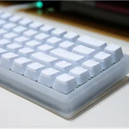 Acessórios 130 chaves Pudding Keycaps OEM Perfil PBT Double Shot KeyCap para MX Switch Teclado mecânico ISO Layout RGB Backlit Key