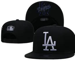 2024 "Dodgers" Baseball Snapback Sun Caps Champions Champions World Series Men Hats de futebol feminino Snapback Strapback Hip Hop Sports Hat Mix Order A2