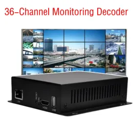Rejestrator H.265/H.264 Dekoder wideo sieciowy HDMI HD 1080P Dekoder Onvif z dekodowaniem USB RTSP 4K NVR/DVR/XVR Monitorowanie podziału