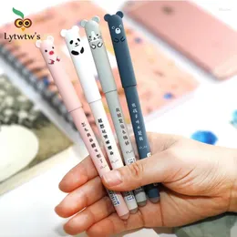 Piece Cartoon carine Kawaii Animali Bear Pen Creative Creative School Office Gel Pens Supplieies Gift Carkeyery