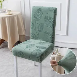 Sandalye kapakları Seikano Anti-kayma kapağı elastik jakard kasa ziyafet yemek odası için yıkanabilir mutfak ev dekoratif