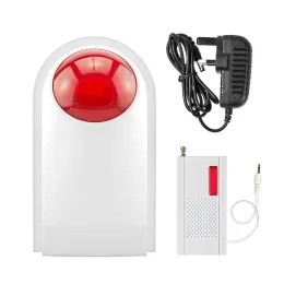 Sirena Kerui J008 Wireless Flash esterno Sirena SIROBE IN MAGGIOR STUBILE PER WIFI GSM PSTN Sistema di sicurezza domestica