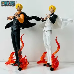 Action Toy Figures New One Piece Sanji Anime Figures Sanji Figurin PVC Action Figur Model Doll Collection Desk Toys Present L240402