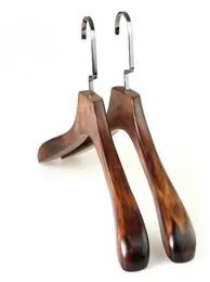 Wood Hangers Adult Wooden Hanger for Clothes Rack Vintage Suit Coat Big Hanger6665658