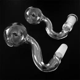 10mm 14mm 18mm 수컷 암컷 조인트 Pyrex Bubbler Smoking Water Hand Pipe Tobacco LL을 가진 Acook Glass Oil Burner Pipes