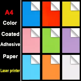 Paper A4 Color Laser Printer Coated Adhesive Sticker Paper Stick Label Printing And Writting