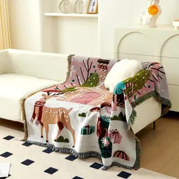 Tapestries Factory Versatile Abete Wall Apped Hanging Cover e Nab Picnic coperta Boho per Natale