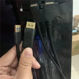 Cabo DP estendido de substituição de 1m de 1M para Oculus Rift S VR VR DP Acessórios de cabos da linha de exibição USB da linha USB