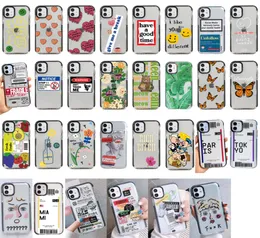 World Country Label Air Tickets Case Boarding Pass Flower Farterfly Cats Soft TPU Socksäkert fullt omslag för iPhone 12 Mini 17826153