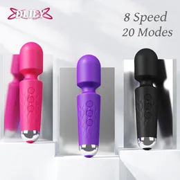 Wireless 10 Speeds Powerful AV Vibrator Magic Wand Clitoris Sex Toys For Women G Spot Massager Adult Product 240403