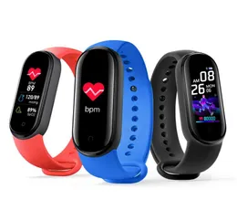 新しいM5スマートバンドBluetooth Sport Fitness Tracker Pedometer M5スマートウォッチメンズハートレートモニターコールリマインダースマートブレスレット4191463